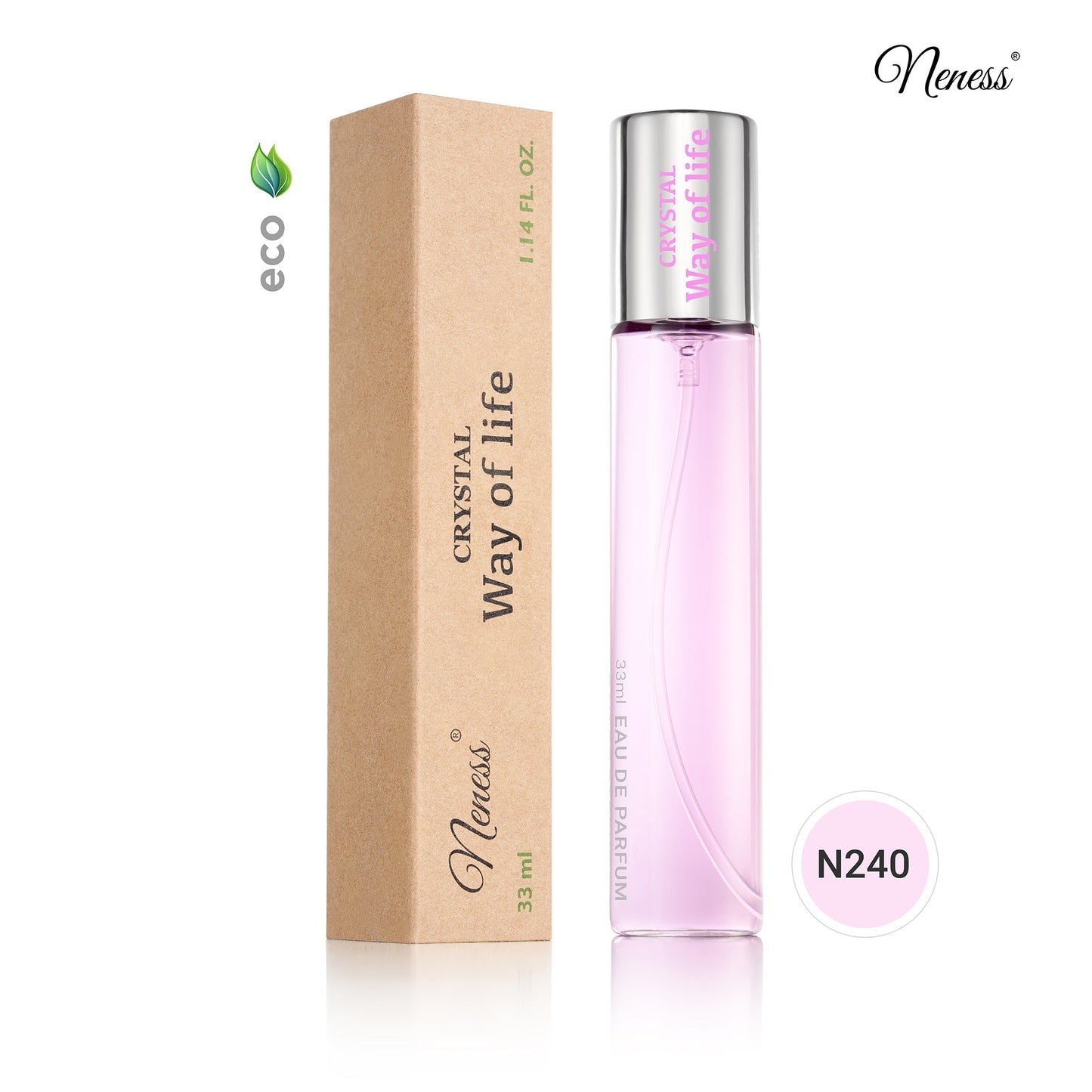 N240. Neness Crystal Way Of Life - 33 ml - Perfume For Women